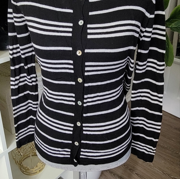STRIPE CARDIGAN - Picture 2 of 5